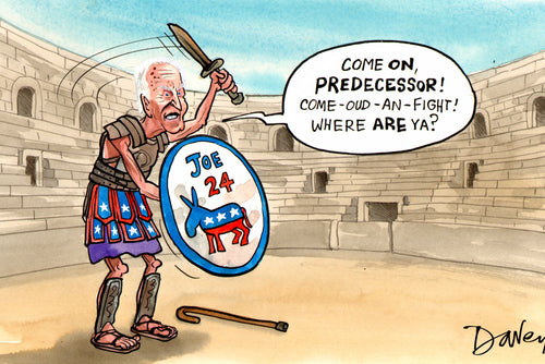 Biden gladiator