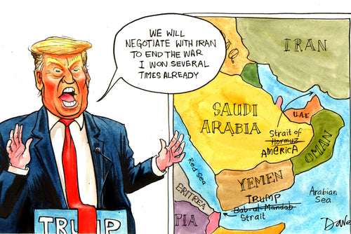 Trump negotiates