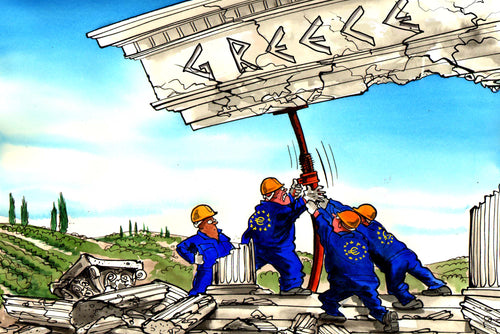 Greece collapse