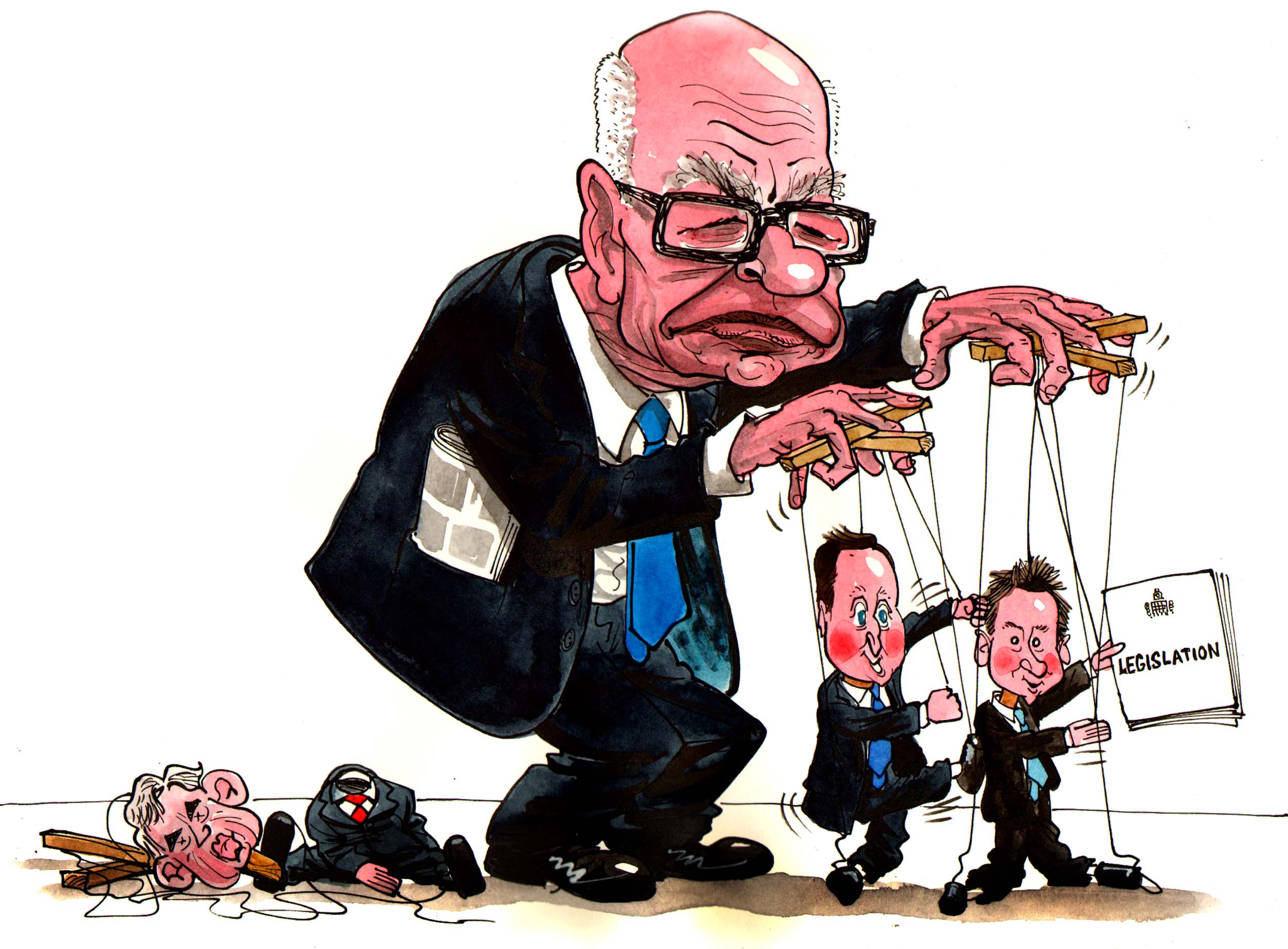 Murdoch puppets