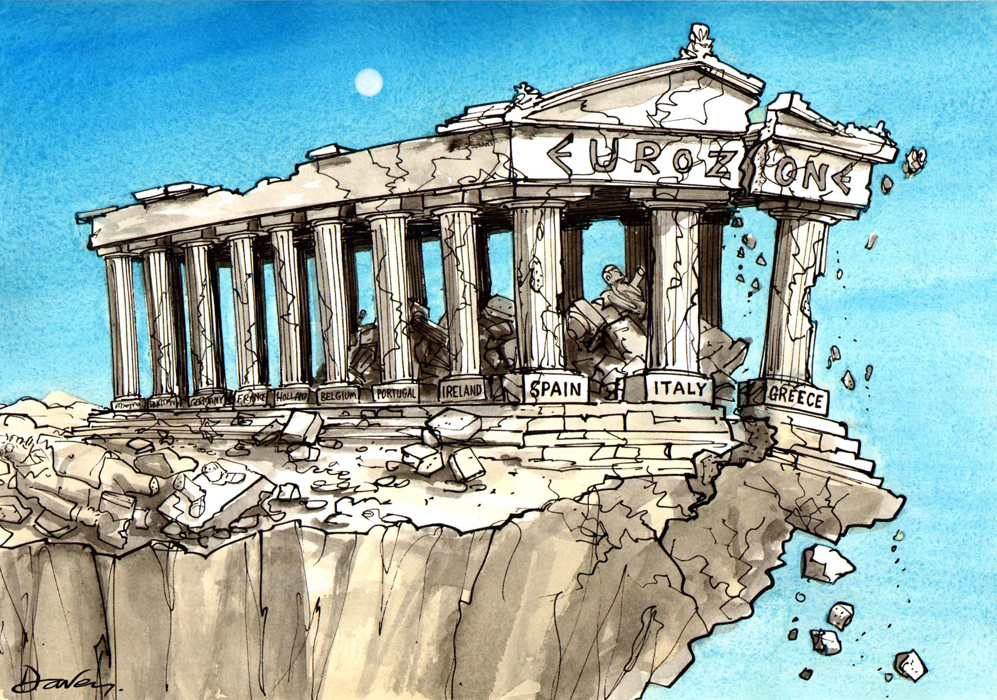 Parthenon Eurozone