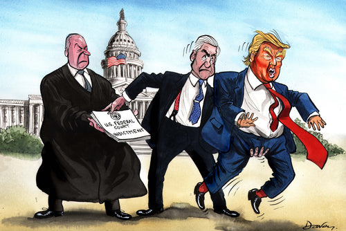 Trump grabbed