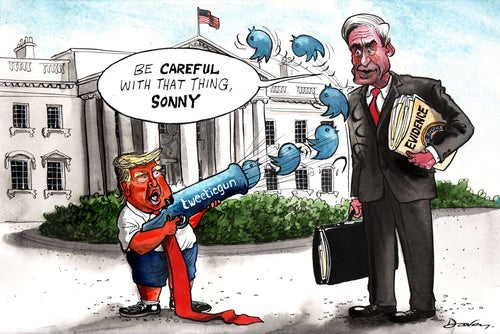 Trump Tweetie gun