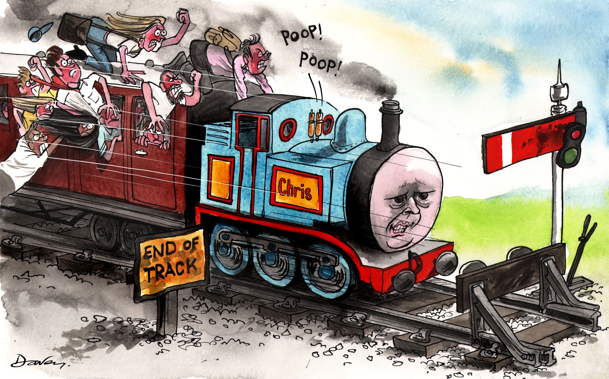 Chris the Tanked Engine