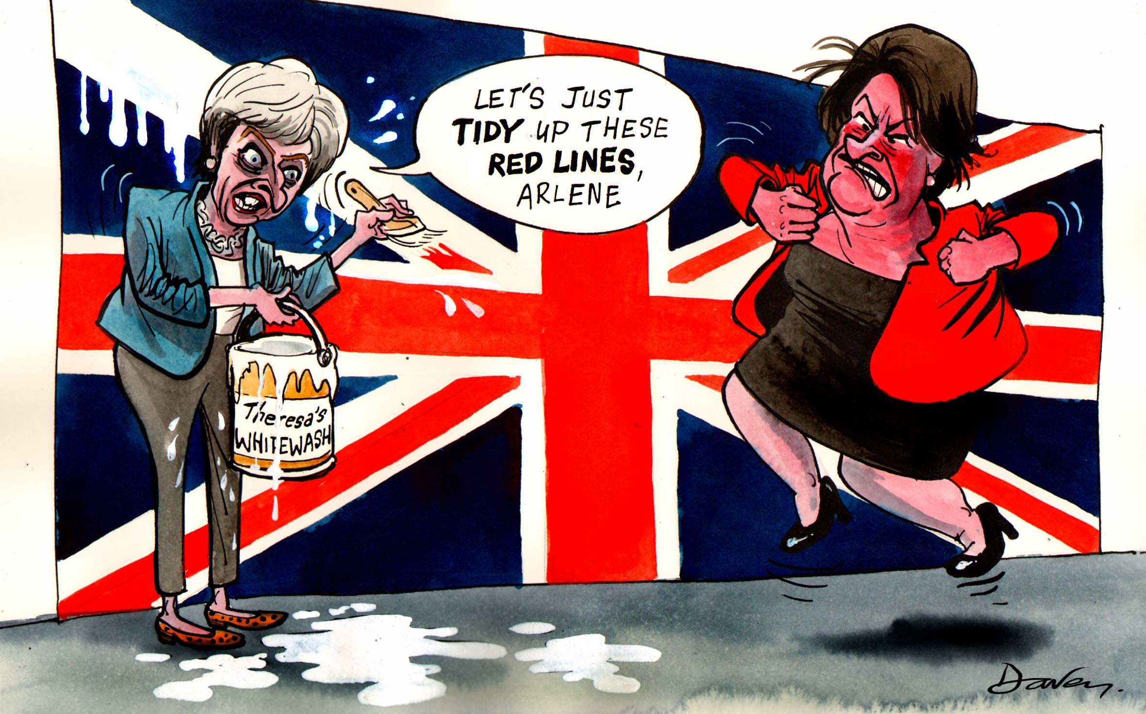 Arlene's red lines
