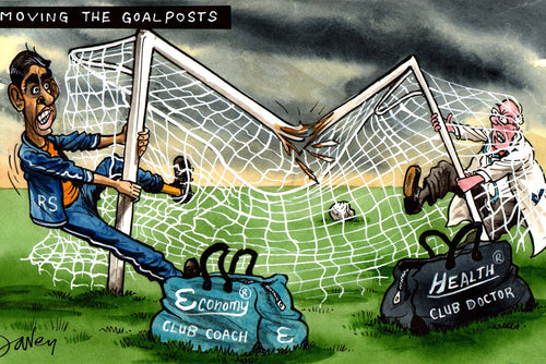 Moving the goalposts